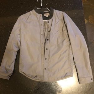 Vince Gray Bomber Jacket